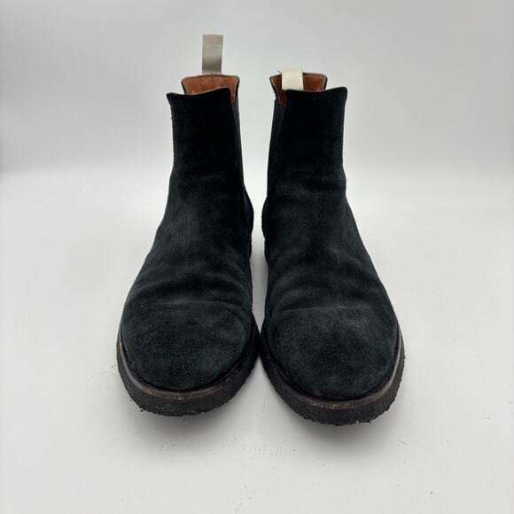 Common Projects Suede Chelsea Black Boots Men's 45 US 11 - Picture 2 of 10